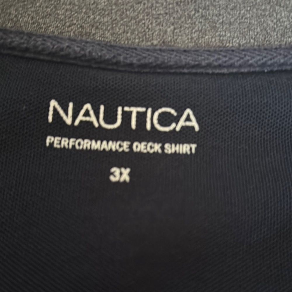 Nautica Men's Gray Polo Shirt - Picture 2 of 3